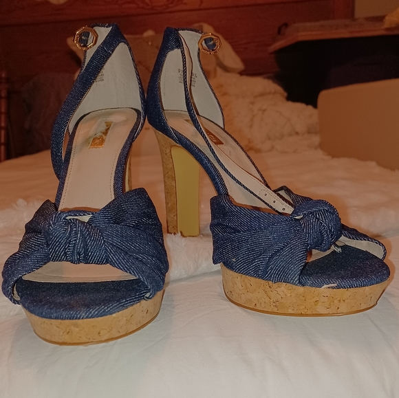 Louise et Cie Shoes - Denim heels
